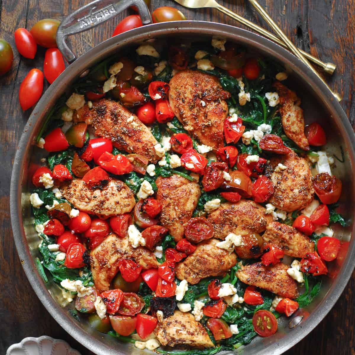 Mediterranean Chicken Stir Fry with Vegetables