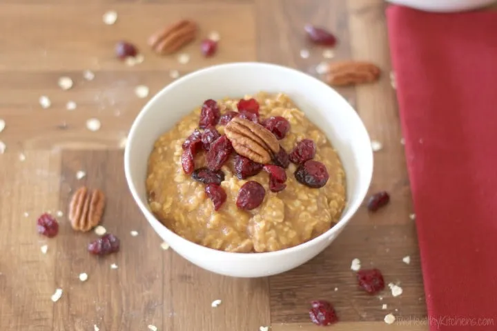 Pumpkin Spice Oatmeal Recipe for Fall
