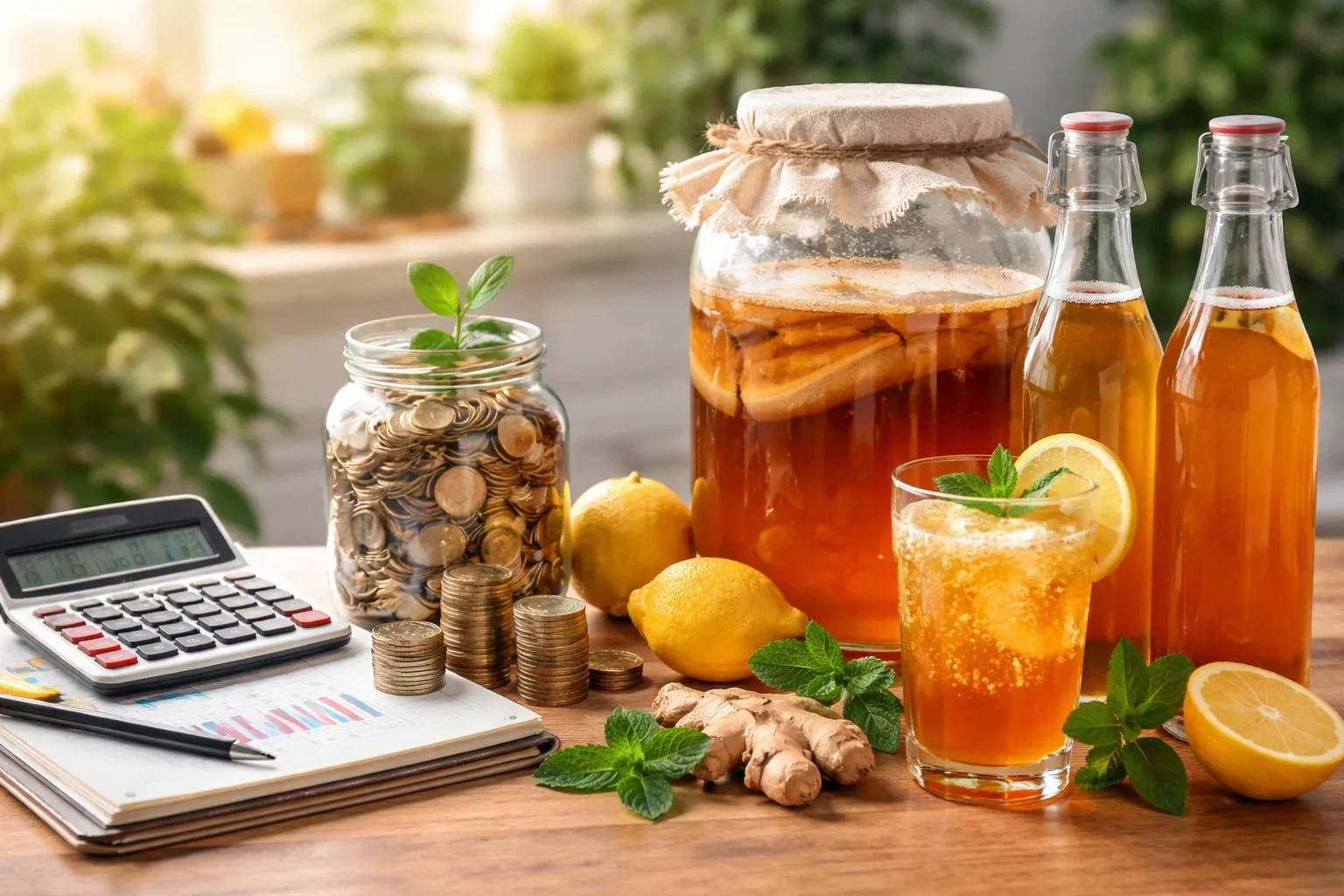 Kombucha Hedge Strategy: Brewing as Financial And Health Insurance