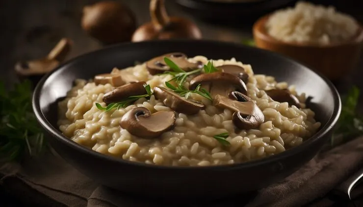 Creamy Mushroom Risotto For Beginners