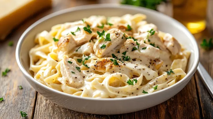 Homemade Chicken Alfredo In 30 Minutes