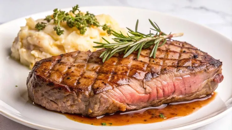 Pan-seared Steak With Garlic Butter