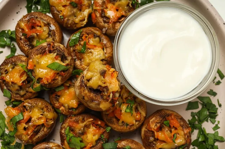 Stuffed Mushrooms With Cream Cheese