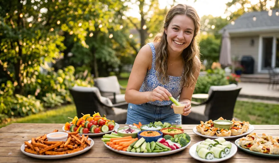 Easy crunchy vegetable appetizer recipes