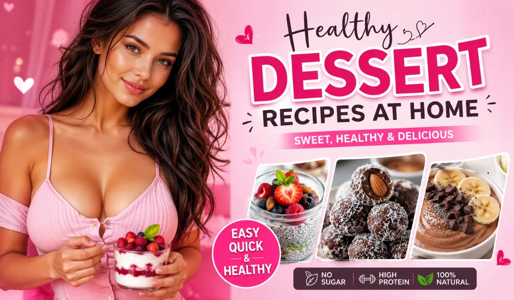 Delicious Healthy Dessert Recipes At Home You Can Make in 10 Minutes