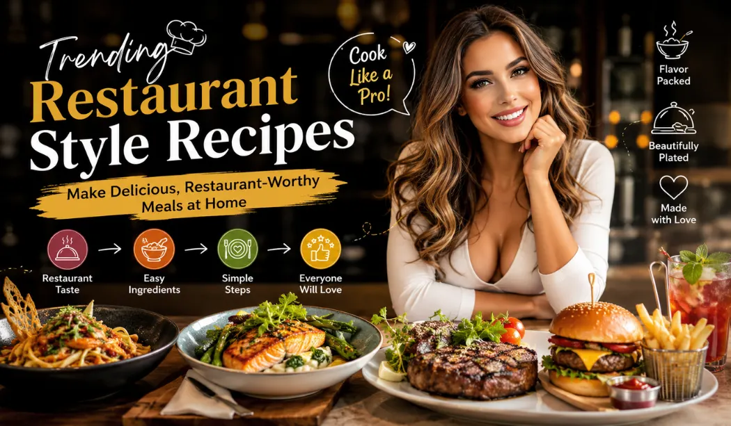 10 Best Trending Restaurant Style Recipes to Cook at Home