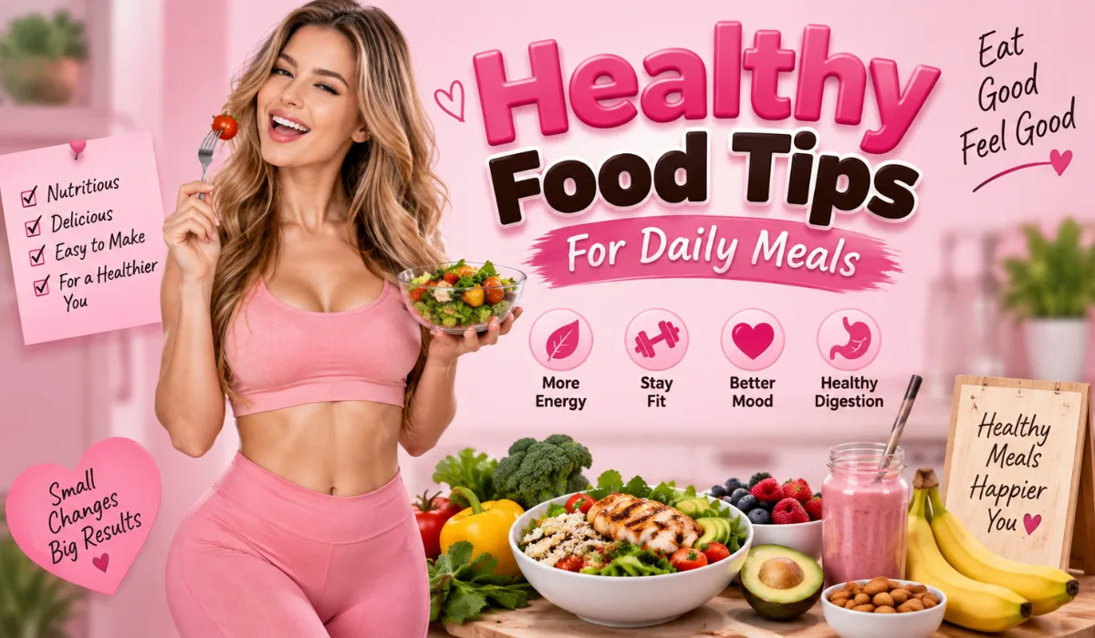 Easy Healthy Food Tips For Daily Meals To Boost Energy