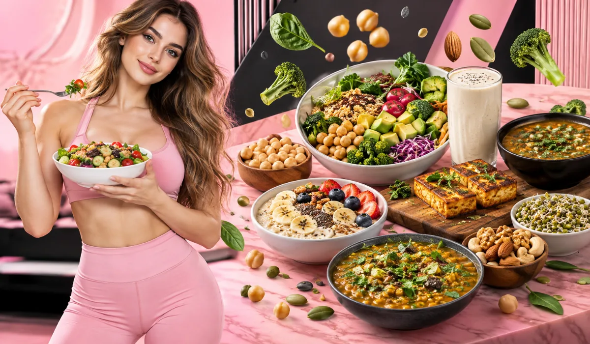 Quick high-protein vegetarian meals