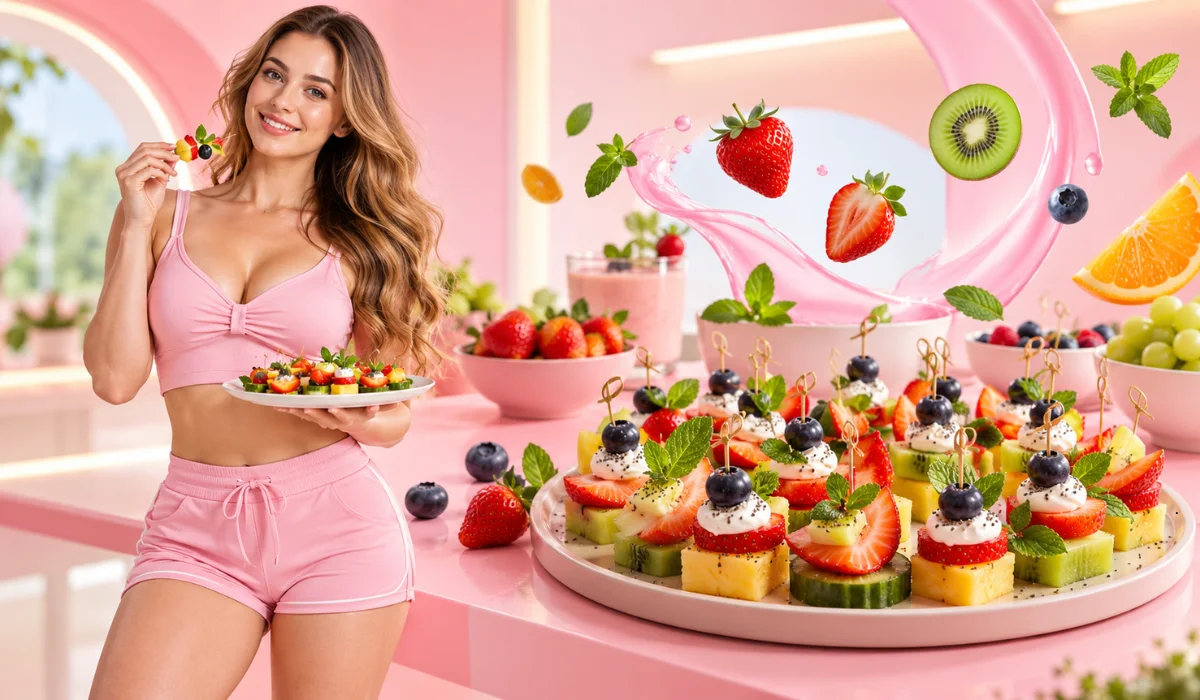 Fresh fruit snacks for children