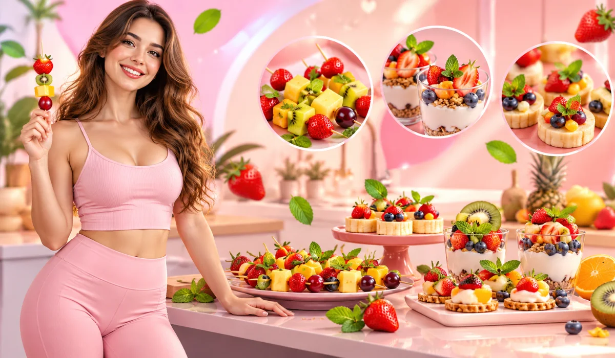 Healthy party food ideas with fruit