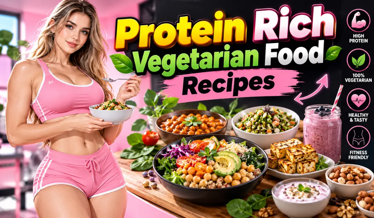 Best Protein Rich Vegetarian Food Recipes for Energy and Muscle